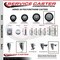Service Caster 5 Inch Black Polyurethane Wheel Swivel 34 Inch Threaded Stem Caster Total Lock Brake SCC SCC-TSTTL20S514-PPUB-BLK-34212 - alternate 3